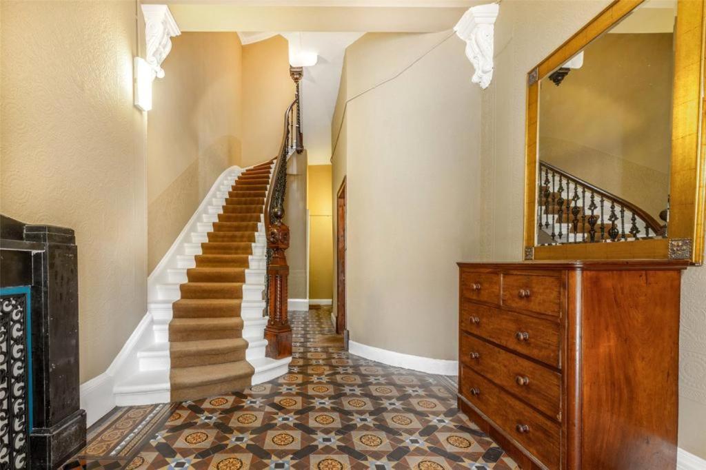 Beautiful Double Room In Idyllic West End Townhouse Glasgow Exterior foto